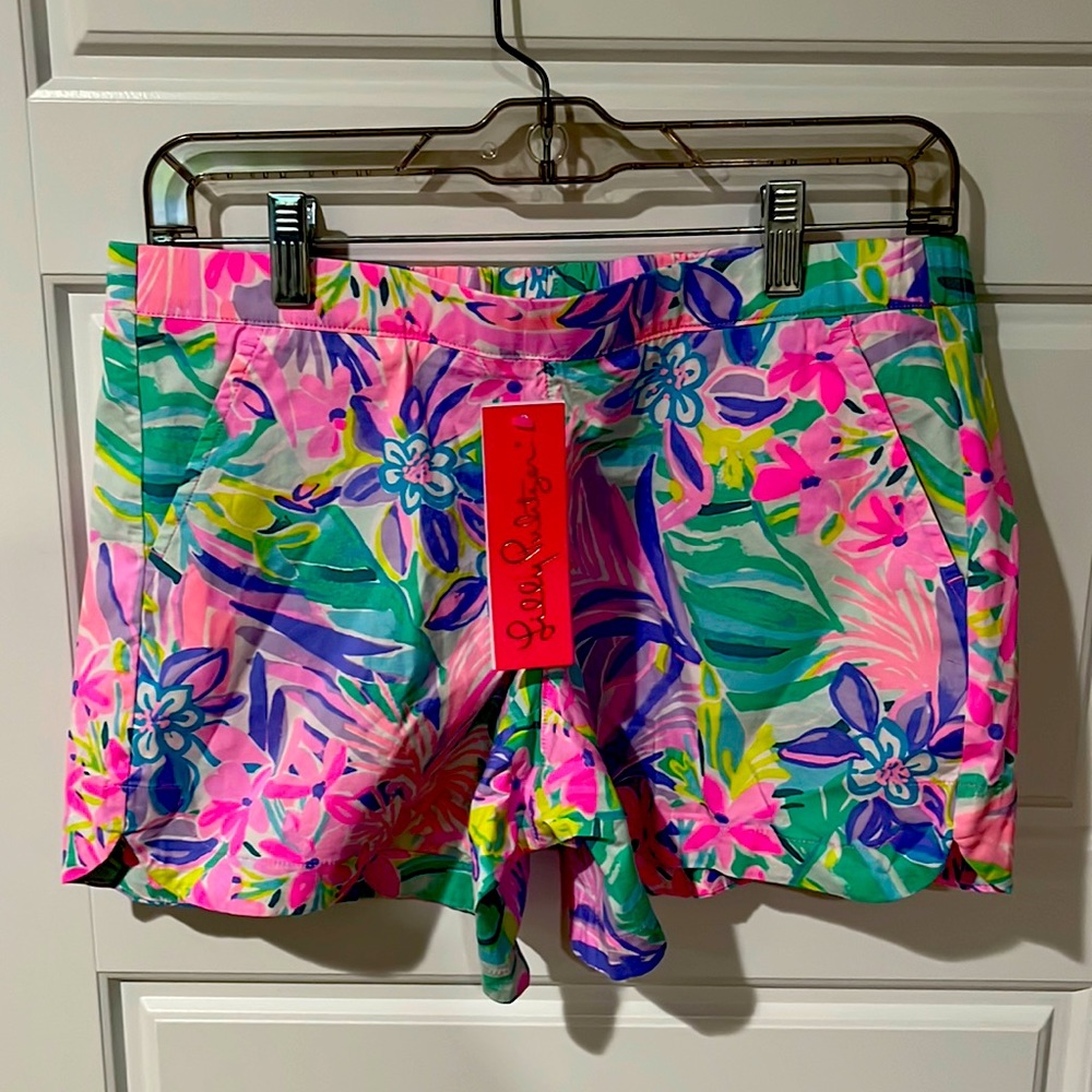 NWT Lilly Pulitzer Ocean View Short It Was All A Dream